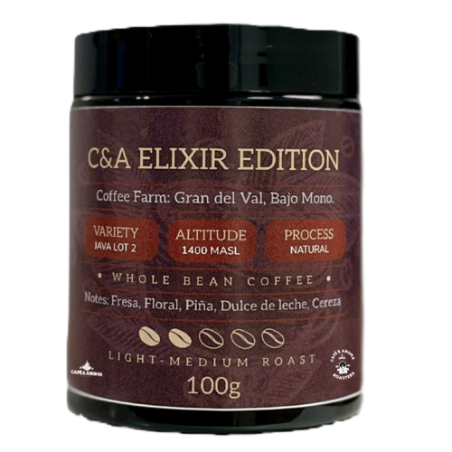 C&A Elixir Edition - Gran del Val Java Natural lote 2 En Grano