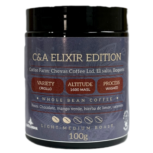 C&A Elixir Edition- Chevas Coffee Criollo Lavado En Grano