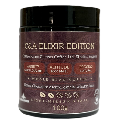 C&A Elixir Edition- Chevas Coffee Criollo #2301 Natural En Grano