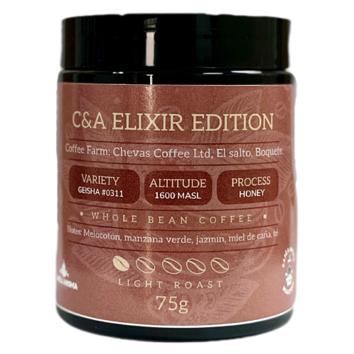C&A Elixir Edition- Chevas Coffee Geisha#0311 Honey En Grano