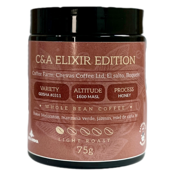 C&A Elixir Edition- Chevas Coffee Geisha#0311 Honey En Grano – Café & Aroma