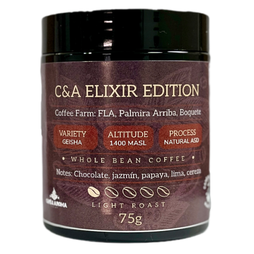 C&A Elixir Edition- Finca los Azahares Geisha Natural ASD En Grano